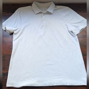 Lululemon Evolution Polo Shirt in White (Size L)